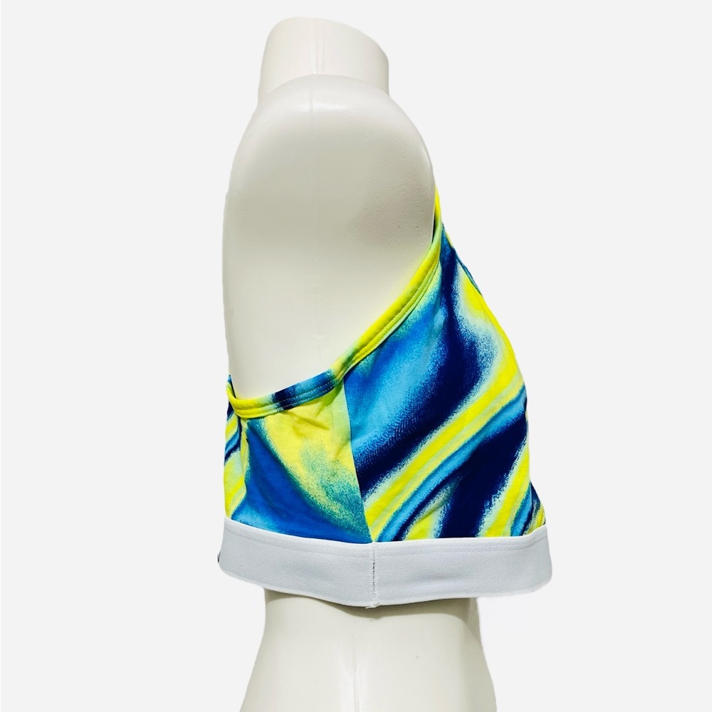 Calvin Klein Reimagined Heritage Pride Unlined Bralette White/Blue/Green Size XL - Picture 5 of 7